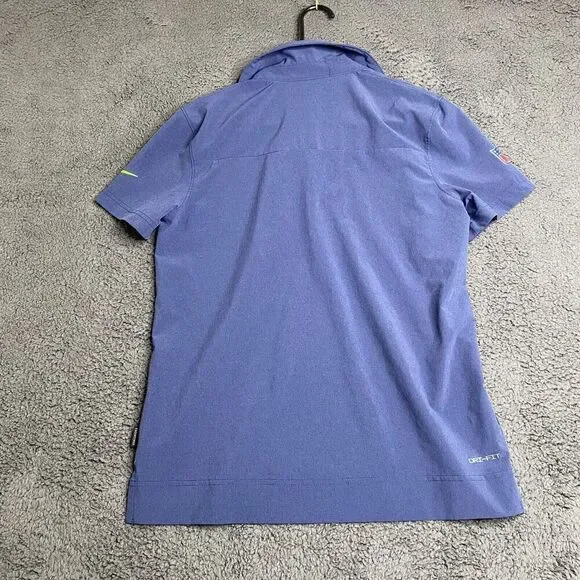 Nike NFL Seattle Seahawks Womens Dri Fit Golf Polo Wicking Stretch Preppy Size M - Picture 9 of 9